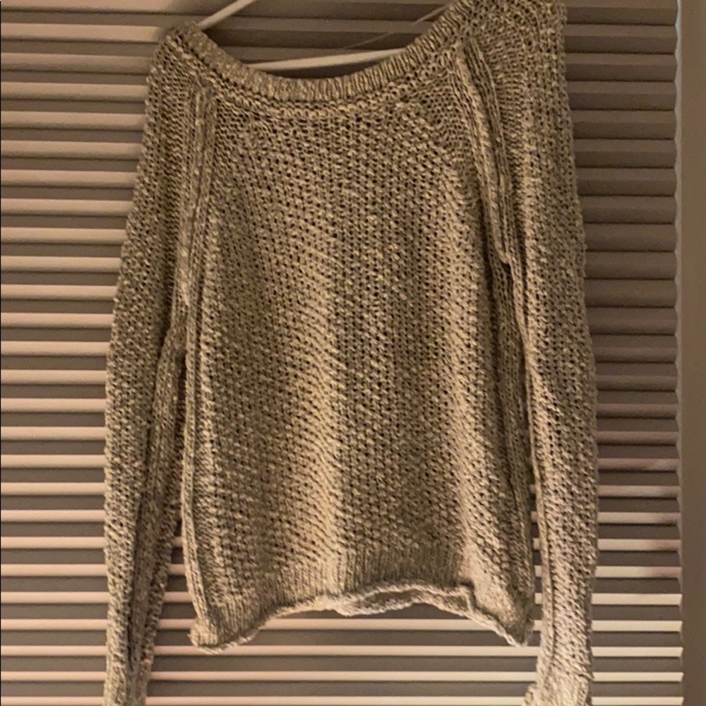 Grey Free People Sweater